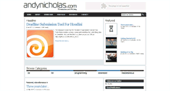 Desktop Screenshot of andynicholas.com